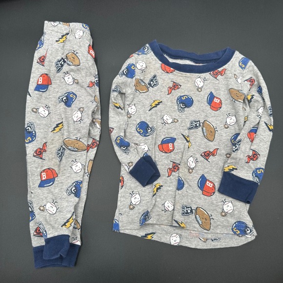 Football Baby Clothes Bundle‎ Carter's Bodysuit Pajamas Shirts 10 Piece - Picture 6 of 6